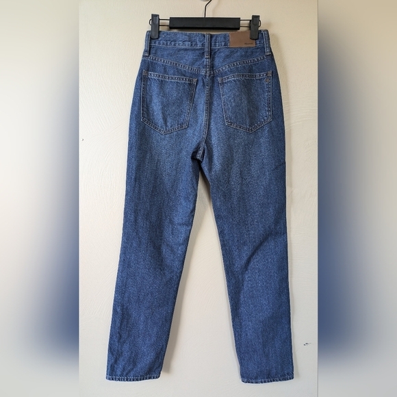 MADEWELL Jeans Blue Perfect Vintage Metallic Tuxedo Stripe Edition Denim Size 24 - Picture 13 of 13